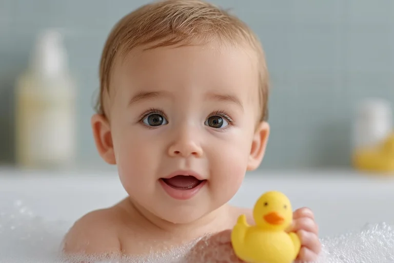 Easy-Grip Baby Shower Brush